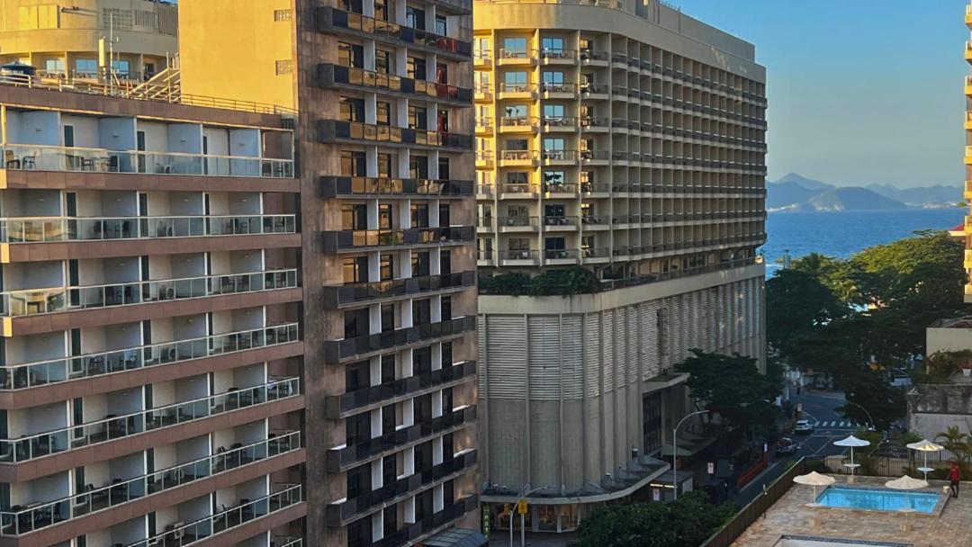 Flat Copacabana Com Garagem Rio de Janeiro Exterior foto